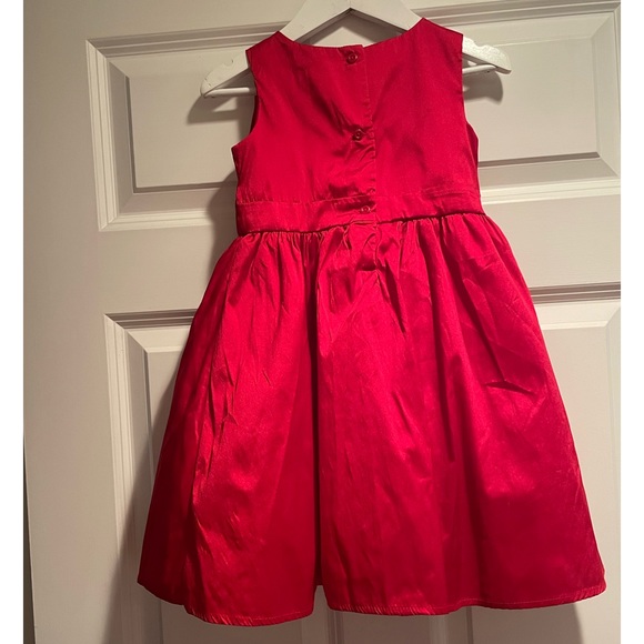 Childrens Place 3T Red Holiday Dress - Picture 2 of 6